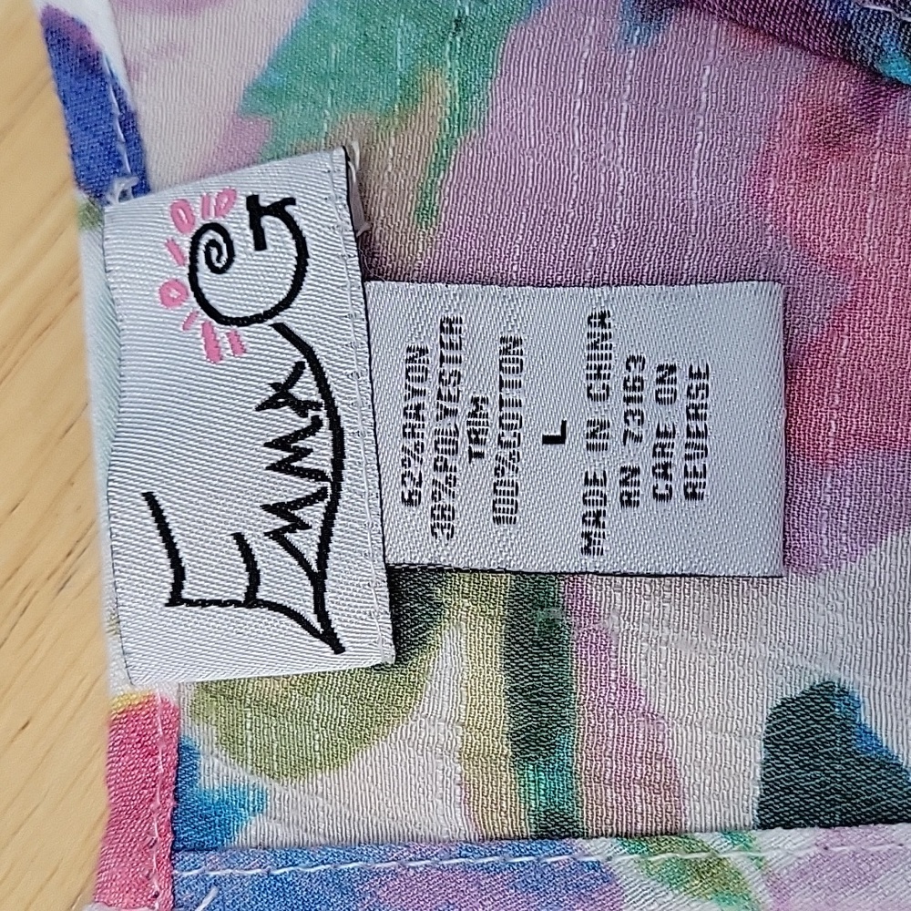 Emma G Floral Sleeveless Top - Picture 2 of 7